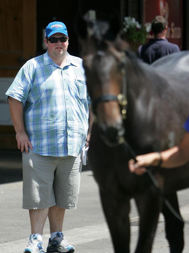 Nathan Tinkler at the 82nd National Yearling Sales at Karaka, Auckland in 2008. Picture: AAP Image/NZPA