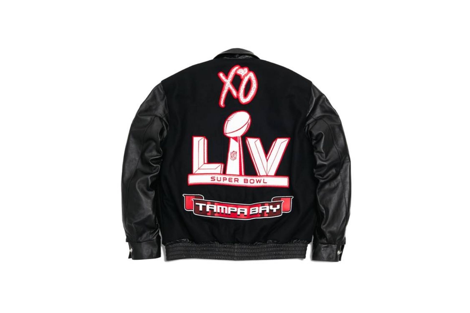 XO The Weeknd Super Bowl LV Varsity Jacket