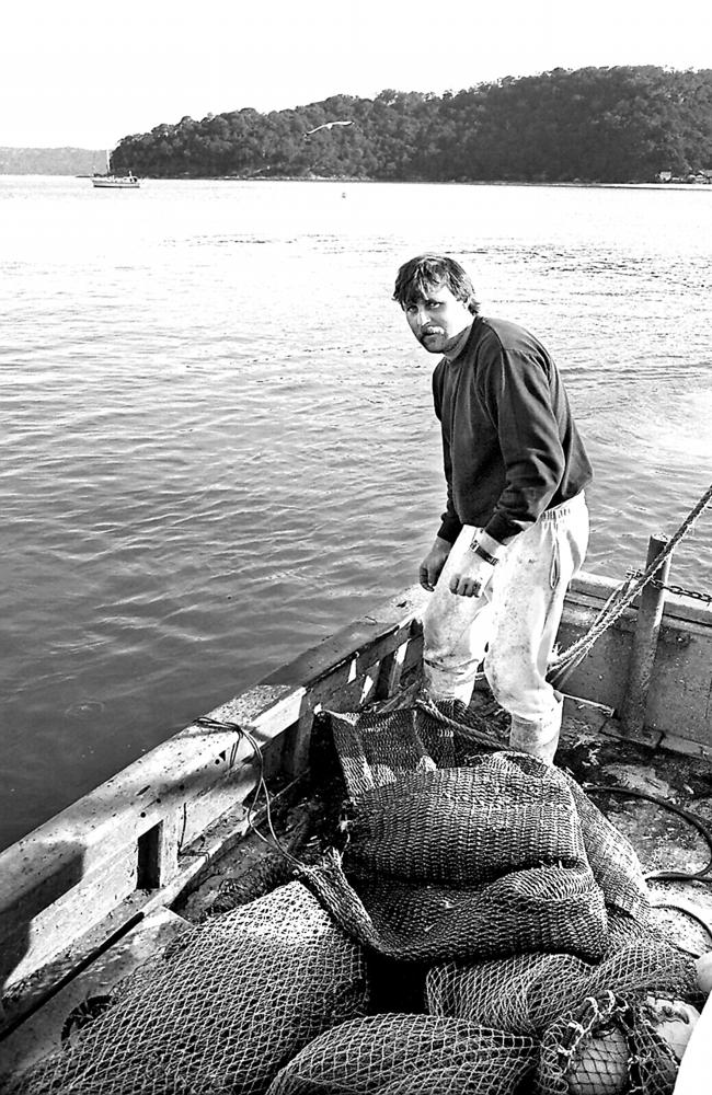 ‘The Lady Marion’ fishing boat captain Neil Peterson who discovered body was trawling for squid. Picture: Glenn Dickerson