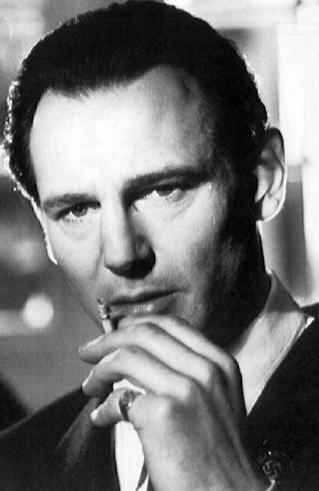 Liam Neeson went on to play Oskar Schindler in the 1993 film. Picture: Supplied.