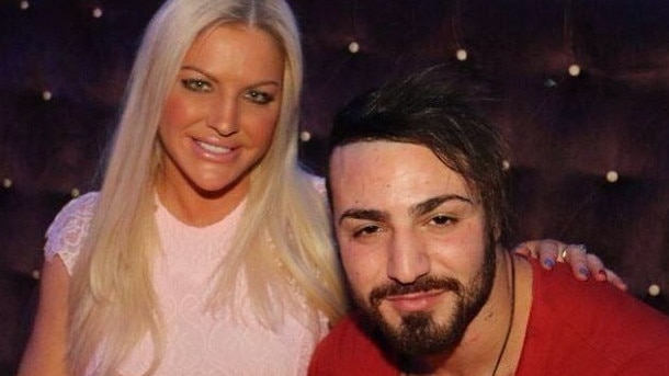 Byrnne Edelsten during happier times with ex-boyfriend Cemre Volkan, who has now been jailed. Picture: Instagram