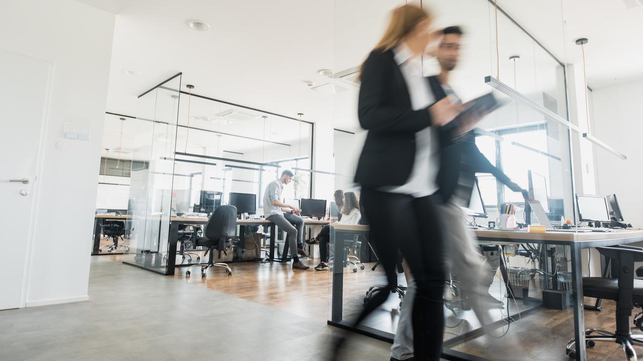 Walk with your colleagues for meetings rather than sitting in a conference room. Picture: iStock