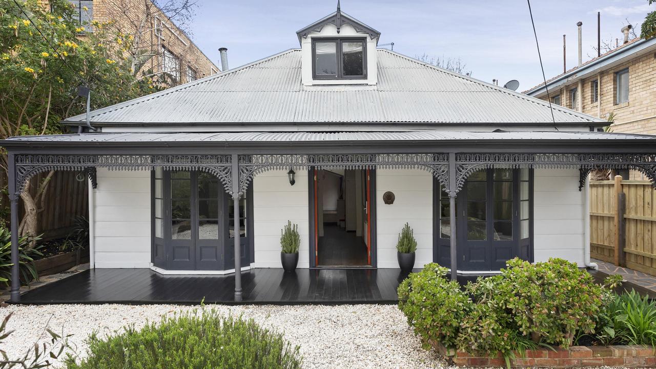 The house was built circa-1855, and is believed to be one of the St Kilda area’s earliest homes.