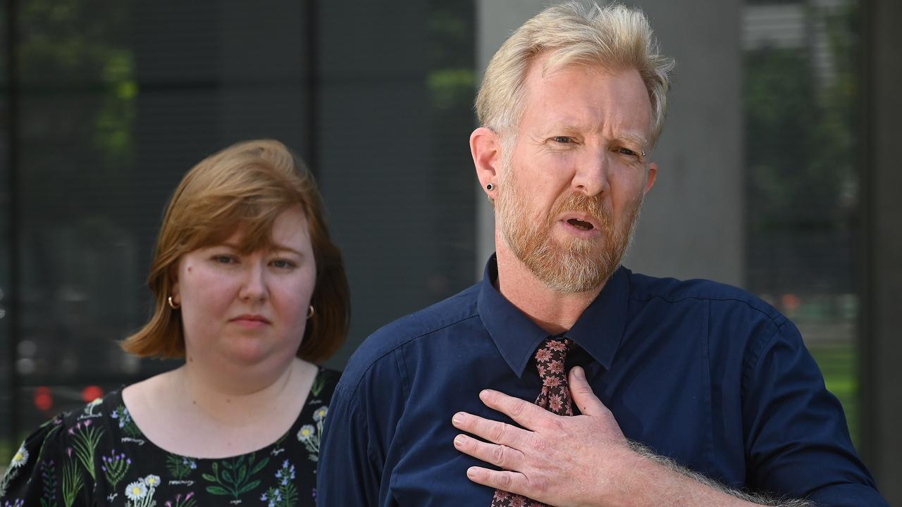 Ben Pennings outside Brisbane Supreme Court. Picture: NewsWire / John Gass