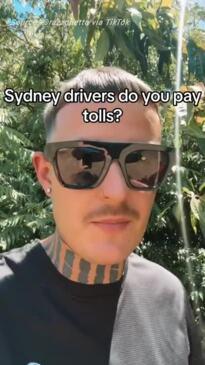 Aussie goes on Sydney toll rant