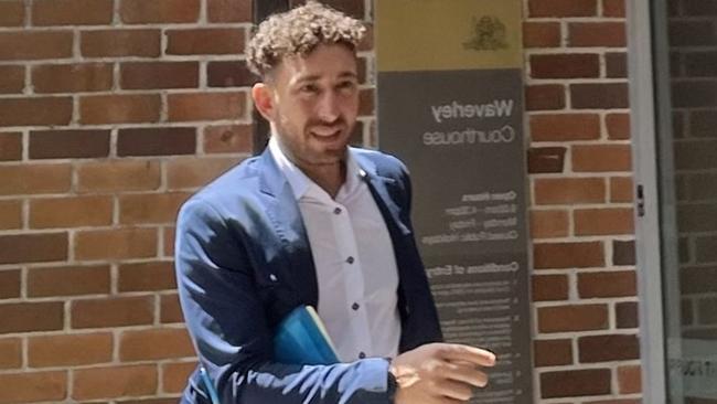 Matteo Santabarbara at Waverley Local Court.