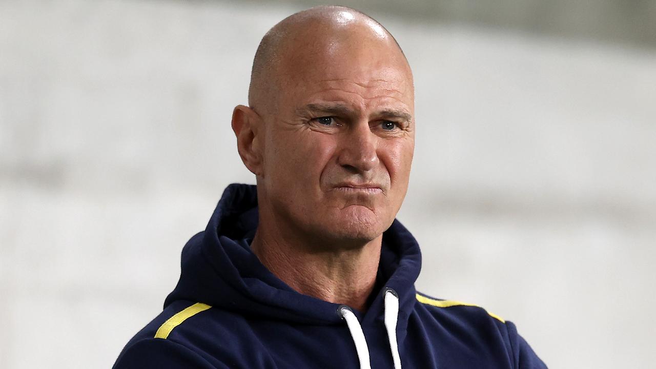 Eels coach Brad Arthur has turned up the heat on his players. Picture: Mark Kolbe/Getty Images