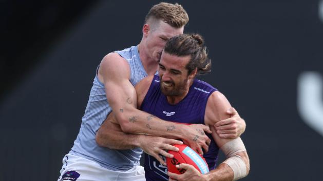 Fremantle training. Picture: Fremantle FC