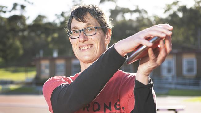 Maria Strong is the Masters Sportsperson of the Year and is aiming for the Paralympics. Picture: Ellen Smith