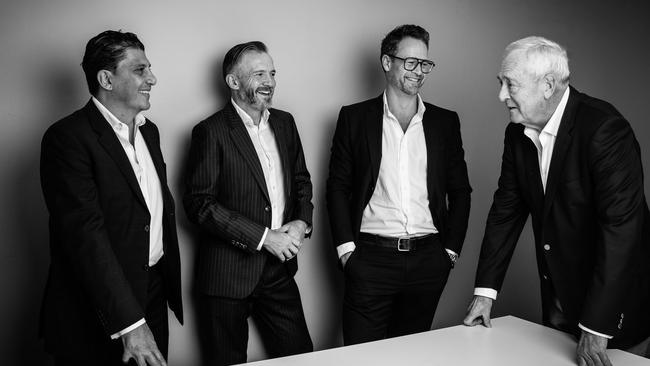 Bottega Property Group’s Nick Malloch, Brian Baker, Louis Mennes and David Archbold