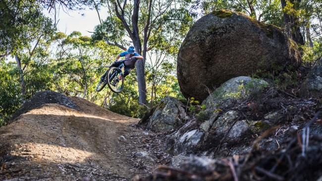 I tried mountain-biking at Tasmania’s beginner hotspot