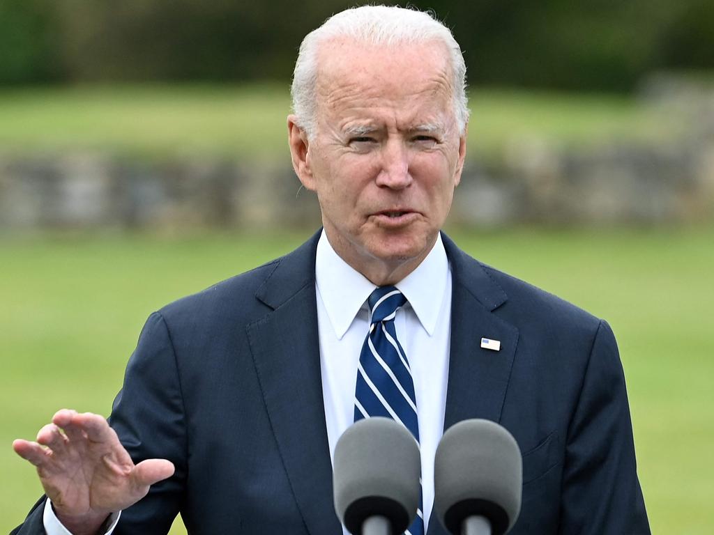 US President Joe Biden is seen as a steady leader by many. Picture: Brendan SMIALOWSKI / AFP.