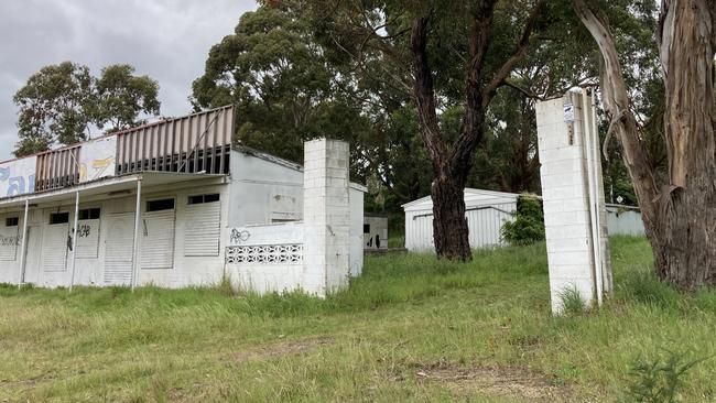 The building hasn’t been used in years. Picture: Brooke Grebert-Craig