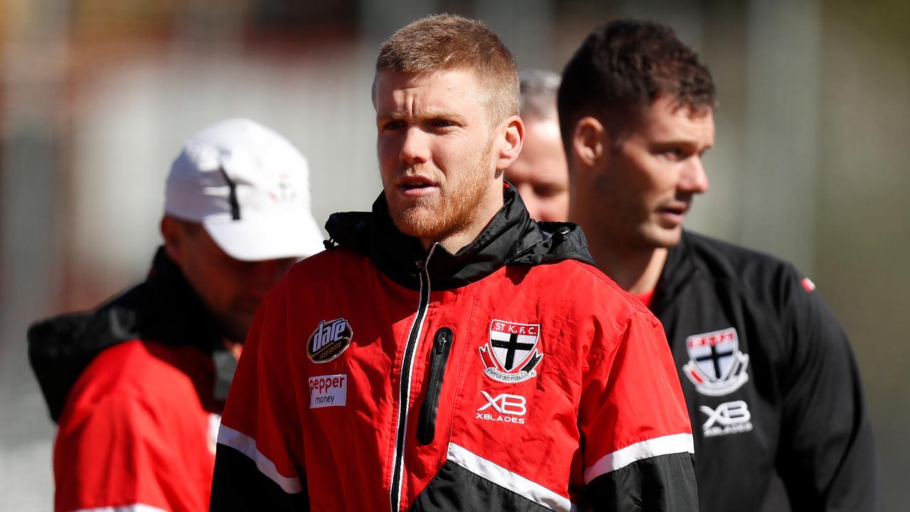 St Kilda has defended recruit Dan Hannebery’s elevation to the club’s leadership group. Picture: AFL Media/Getty Images