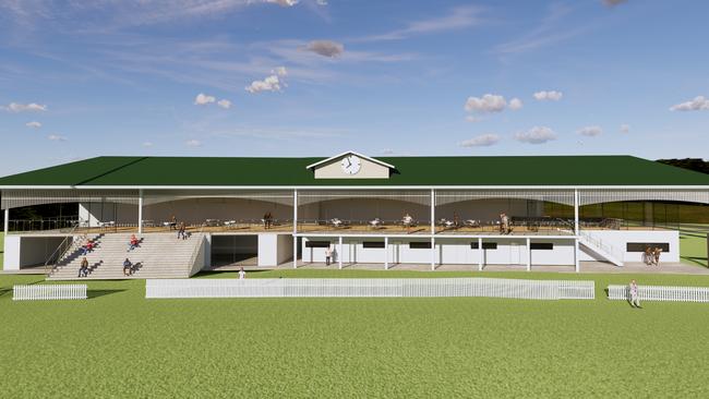 Griffiths Park’s sporting facility concept render.