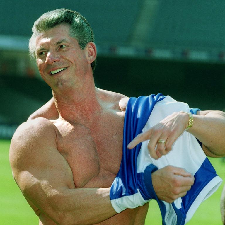 Vince McMahon. Picture: Jay Town/News Corp Australia