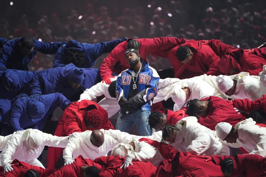 Kendrick Lamar headlined the Super Bowl halftime show, the first solo rap artist to do so