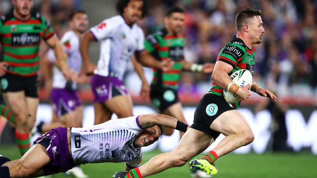 Cook’s last linebreak was in Round 21, but he isn’t concerned. (Photo by Mark Kolbe/Getty Images)