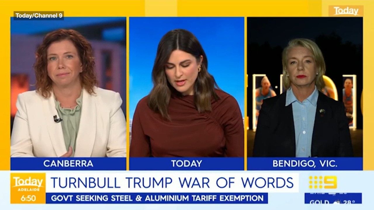 Today show host suggests it is time for Turnbull to shut up