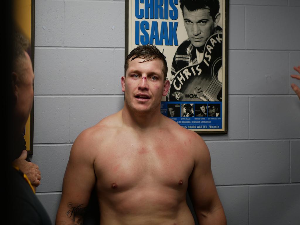 Jarrod Wallace at the Battle of the Reef fight night at the Townsville Entertainment and Convention centre, October 7 2023. Picture: Blair Jackson.