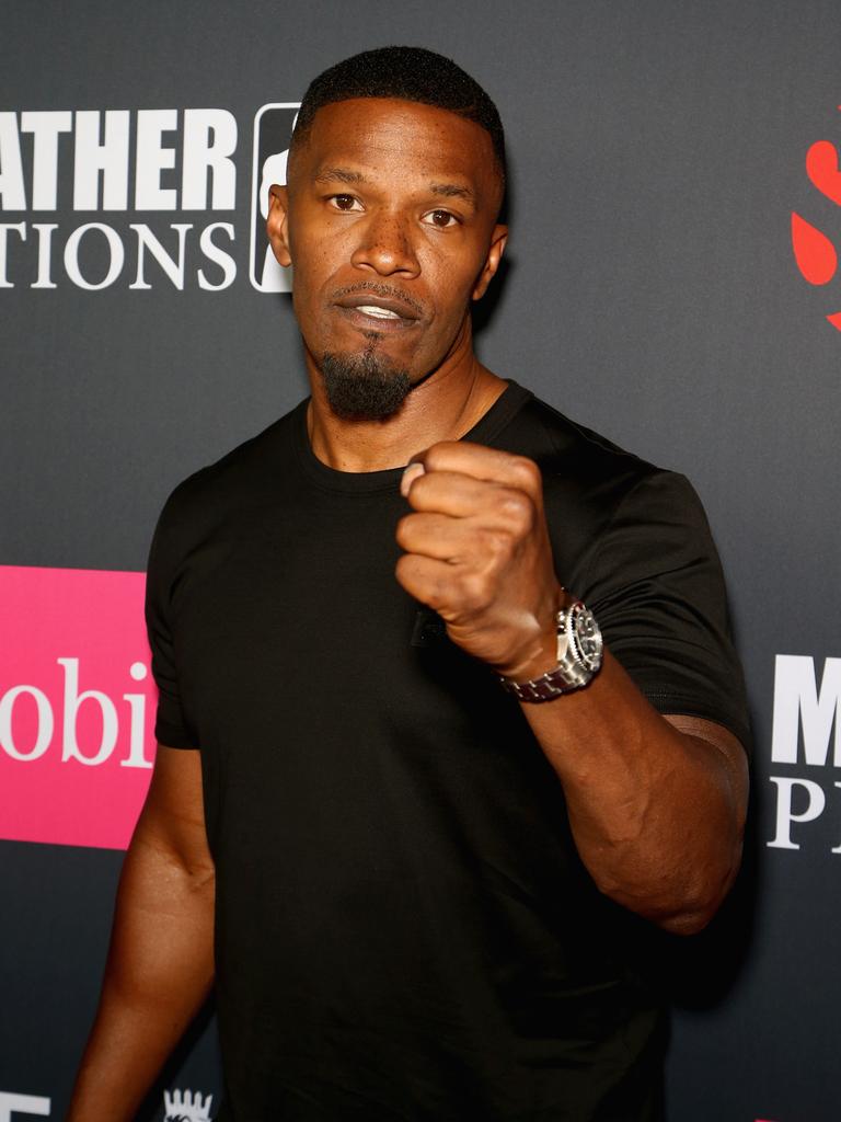 Foxx was hospitalised last month for a mystery illness. Picture: Gabe Ginsberg/Getty Images for Showtime