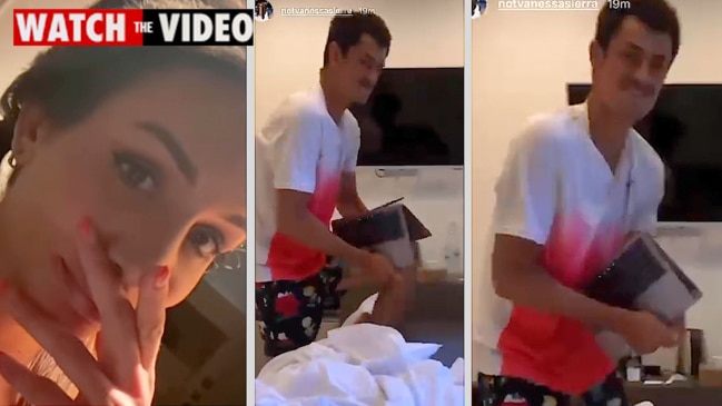 Vanessa Sierra And Bernard Tomic Onlyfans Star Shares Video Of Tennis Player ‘smashing Laptop 3686