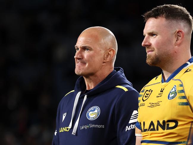 Nathan Brown appeared on the outer in 2022, spending time in reserve grade before a recall in the grand final. Picture: Getty Images.