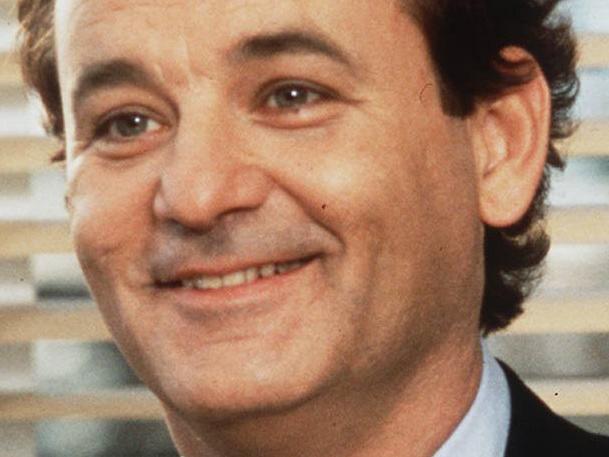 Actor Bill Murray in scene from film ''Groundhog Day''.