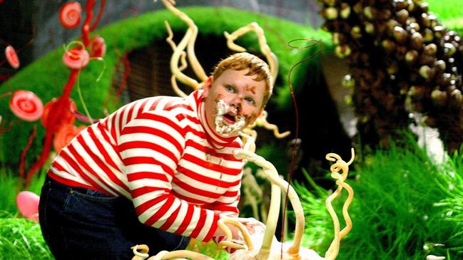 Augustus Gloop is no longer ‘enormously fat’ but ‘enormous’.