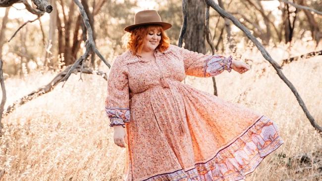 Plus-size models, influencers and content creators in South Australia advocating for body-positivity – Hannah Yates. Picture: Instagram/hannahbackwardsishannah