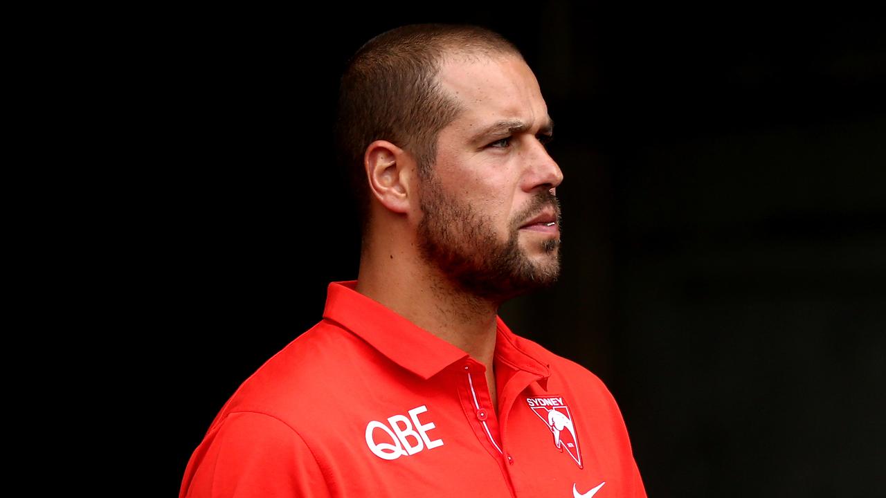 Sydney has ruled out Lance Franklin has been ruled out of Round 1. Picture: Brendon Thorne