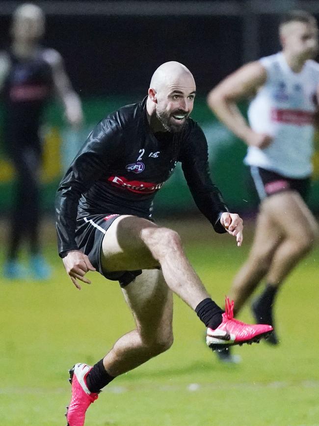 Steele Sidebottom was found in Williamstown on Sunday morning by police and then driven home