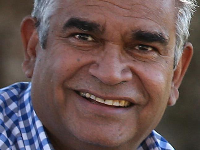 Aboriginal leaders Cheryl Buchanan and Stephen Hagan, co-chairs of the native title Prescribed Body Corporate Council of Australia. At Musgrave park , in South Brisbane.