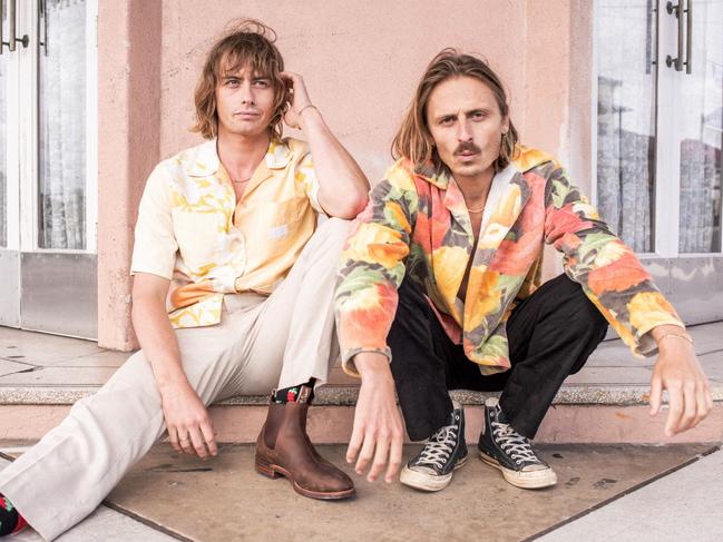 Lime Cordiale is Oliver Leimbach, right, and Louis Leimbach, left.