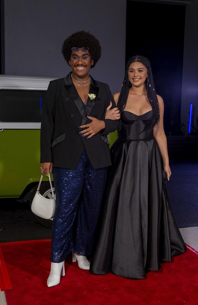 Varsity College students arriving for their year 12 formal at Mantra on View in Surfers Paradise. Picture: Jerad Williams