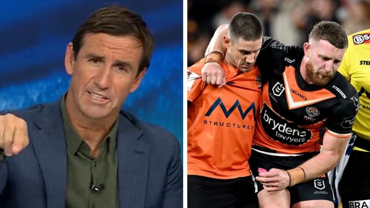 Rugby league legend Andrew Johns has called for the NRL to eradicate dangerous tackles, such as cannonball and hip drop tackles, after two separate incidents sparked heated debate over the weekend.