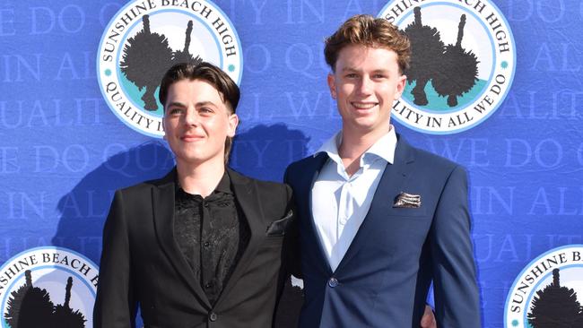 Ashton and Henry at the Sunshine Beach State High School formal 2024.