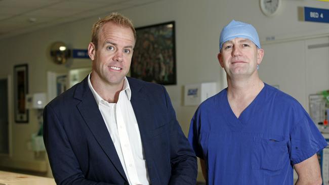 Julian Burton OAM, Bali bombings survivor whose life was saved with the help of burns specialist A/Prof Dr John Greenwood AM in the burns ward of the Royal Adelaide Hospital.