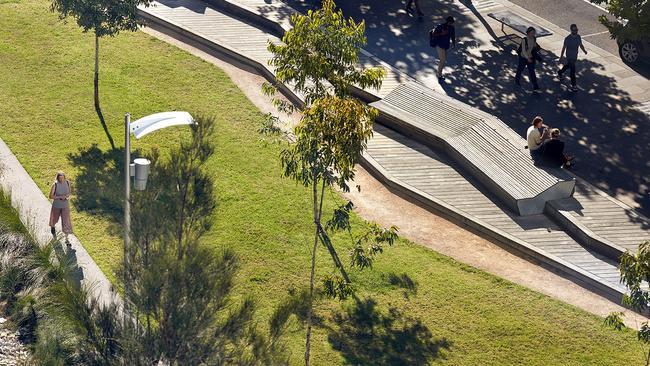 Parks and open spaces contribute to a suburb’s livability measure. Picture: Woodlea, Rockbank.