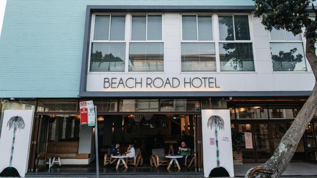 The Beach Road Hotel in Bondi, where Tristan Sailor and a woman who accused him of rape met for the first time in-person. Picture: Beach Road Hotel/Instagram