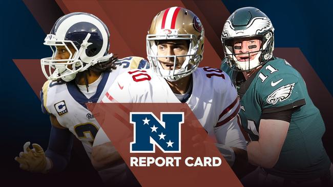 The 2017 NFC Report Card.