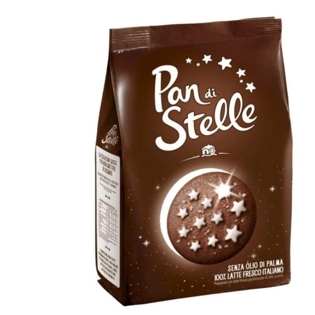Pan di Stelle biscuits from Italy.