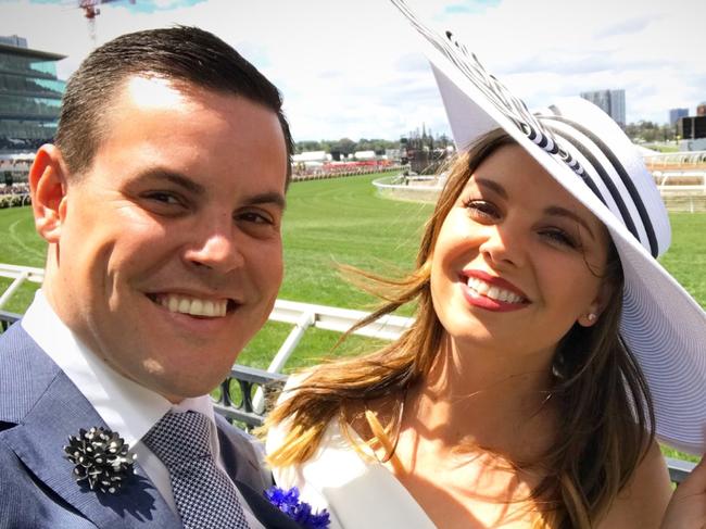 DT Sport. Chris O'Keefe and Yvonne Sampson at the races