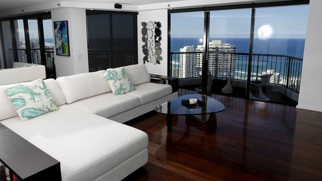 The Inlet penthouse, Level 33 and 34, 24 Breaker St, Main Beach. Photo: Jerad Williams