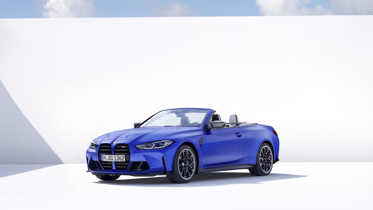 BMW's M4 Competition Convertible (overseas model).