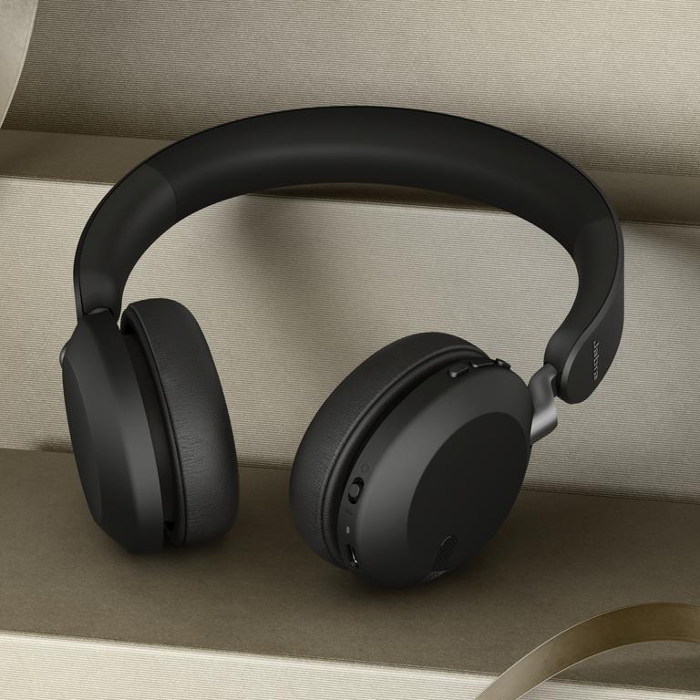 The Jabra Elite 45h headphones offer comfortable, quality sound for a budget price.