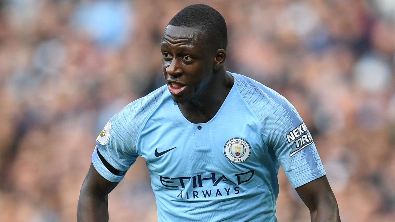 Benjamin Mendy was a big-money signing from France. (Photo by Paul Ellis/AFP).