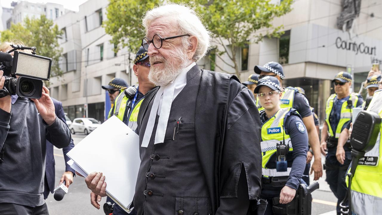 Mr Richter has worked on some of the biggest cases in Australian legal history. Picture: AAP