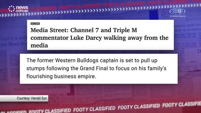 Kane Cornes clips Luke Darcy again after retirement news