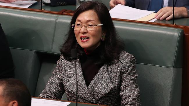 Federal Liberal MP Gladys Liu. Picture: Kym Smith